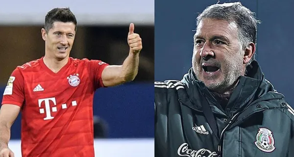 Robert Lewandowski respeta a un jugador mexicano, pero mientras el polaco quiere enfrentarlo, a Martino le tiembla llamarlo.