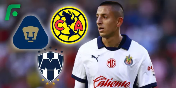 Roberto Alvarado en Chivas (Fuente: MEXSPORT)