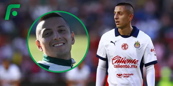 Roberto Alvarado en Chivas (Fuente: MEXSPORT)