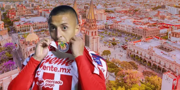 Roberto Alvarado en Guadalajara / FOTO X