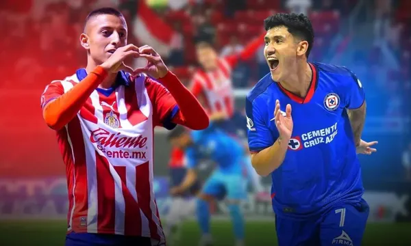 Roberto Alvarado y Uriel Antuna festejan gol (Fuente: Imago)