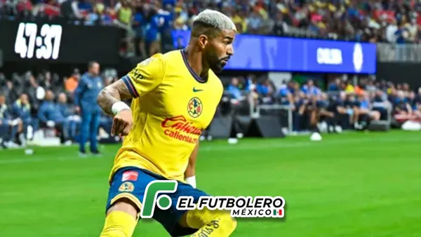 Rodrigo Aguirre armó bronca al final del América vs Necaxa (Foto: Bolavip)