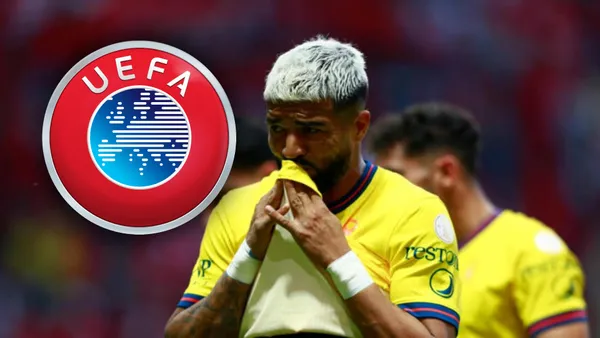 Rodrigo Aguirre en el Club América (Foto: MEXSPORT)