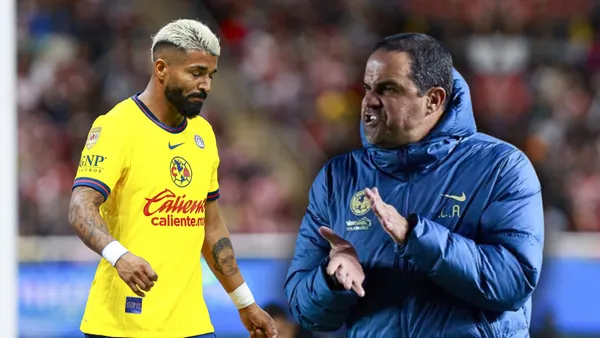 Rodrigo Aguirre y André Jardine (Foto: MEXSPORT)