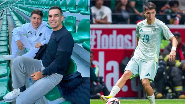 Rodrigo Huescas recibe una visita de lujo y un lateral de Cruz Azul tiembla | Foto: @miseleccionmx