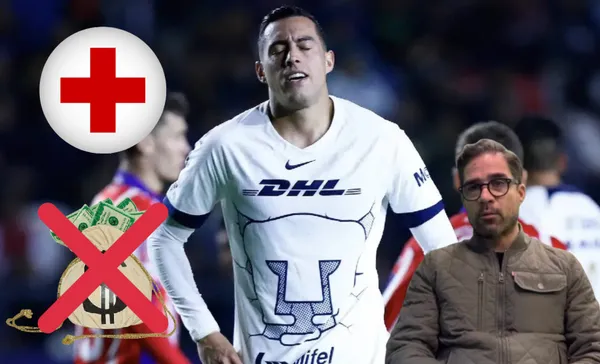 Rogelio Funes tuvo que pasar por el quirófano luego de la lesión en las costillas.