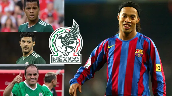 Ronaldinho considera solamente a un mexicano como crack, hasta lo aplaudió y felicitó en pleno partido