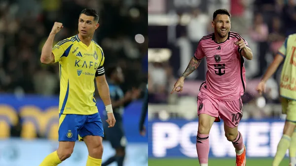 Ronaldo y Messi | Fotos: @Cristiano y @MLS