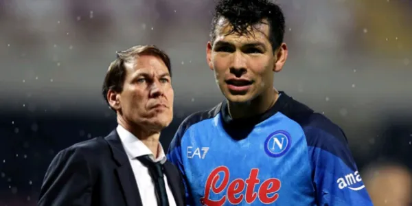 Rudi García no consideró a Hiving Lozano para el partido entre Napoli y Hatayspor y la reacción del mexicano