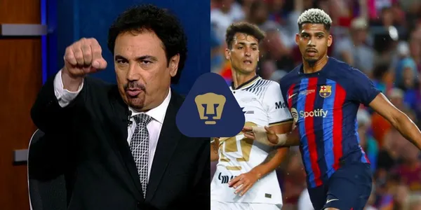 Sánchez lanzó una dura crítica al equipo de Pumas tras sufrir un doloroso 6 a 0 ante el Barcelona.