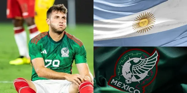 Santi Giménez podría no volver más a la selección mexicana por haber nacido en Argentina y no en México