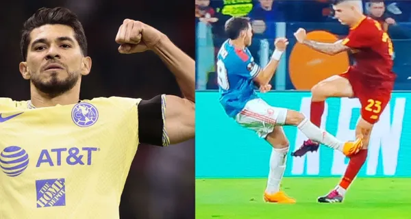 Santi Giménez se fue expulsado ante Roma. Henry Martín por su parte genera controversia con lo que hizo en redes sociales.