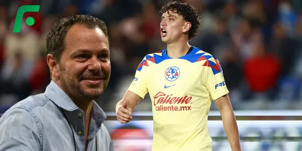 Santiago Baños e Igor Lichnovsky en el América (Fuente: MEXSPORT)