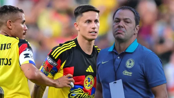 Santiago Baños y Brian Rodríguez