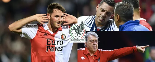 Santiago Giménez anota su primer gol en Europa y Martino ya decidió sobre llevar a Rogelio Funes Mori a Qatar.