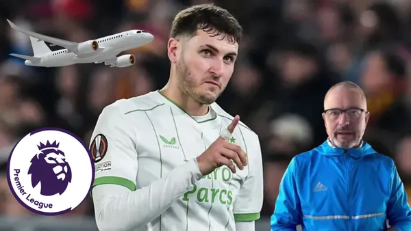 Santiago Giménez anotó gol en la eliminación del Feyenoord de la Europa League.