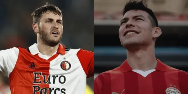 Santiago Giménez apunta por la marca que tiene Hirving Lozano en la Eredivisie