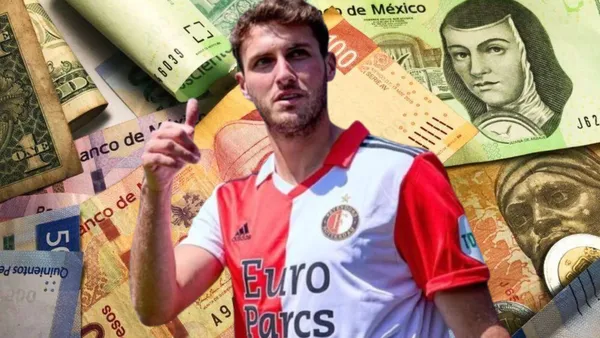 Santiago Giménez con Feyenoord / Foto: Getty Images / Feyenoord