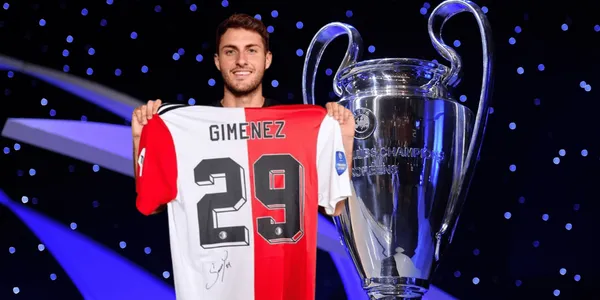 Santiago Giménez debutaría en Champions League con Feyenoord y podría lograr un importante Récord
