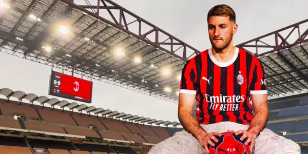 Santiago Giménez en el AC Milan (ESPECIAL)