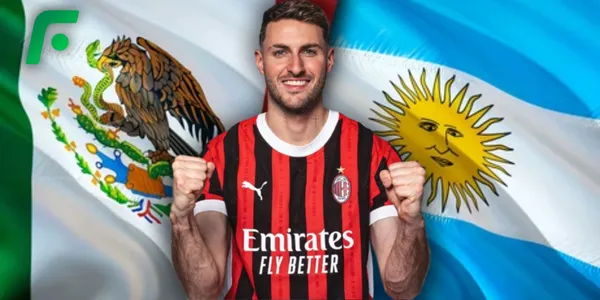 Santiago Giménez en el AC Milan (Fuente: AC Milan)