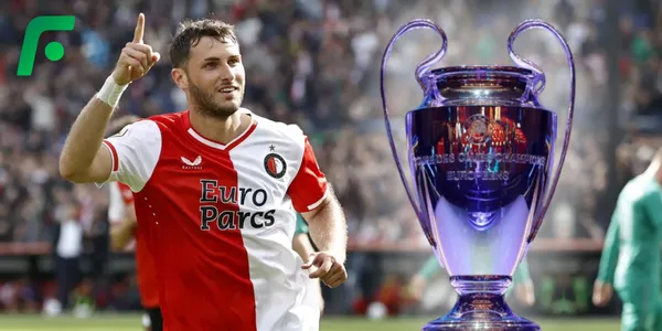 Santiago Giménez en el Feyenoord (Fuente: Goal)