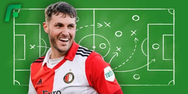 Santiago Giménez en Feyenoord (Fuente: Goal)