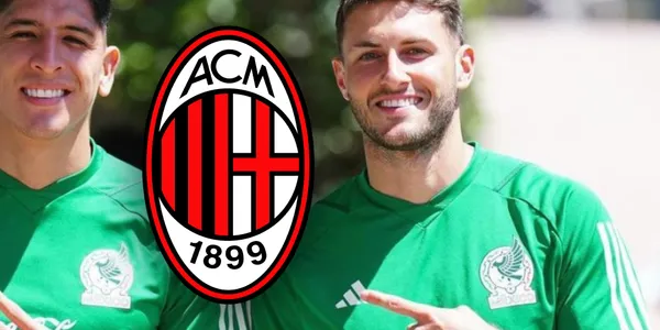 Santiago Giménez en la selección Mexicana (Fuente: MEXSPORT)