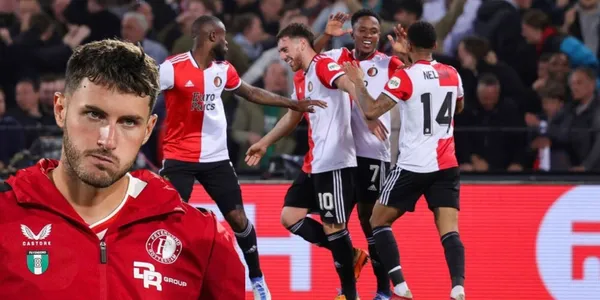 Santiago Giménez es de los mejores jugadores del Feyenoord