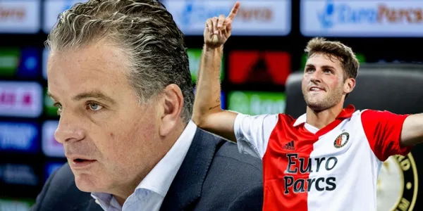 Santiago Giménez está en un buen nivel y el presidente del Feyenoord habló de él