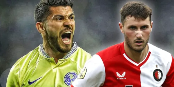 Santiago Giménez falló en el duelo del Feyenoord y podría truncar su transferencia