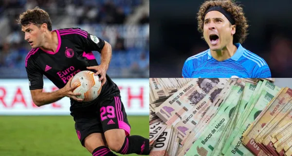 Santiago Giménez la rompe en el cuadro del Feyenoord, fue de los mejores y marcó dos goles en el torneo europeo, pero aún así no le alcanzaría para ser el titular.