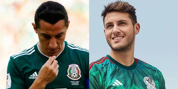 Santiago Giménez le da una lección a Andrés Guardado, quien sostiene que se siente español