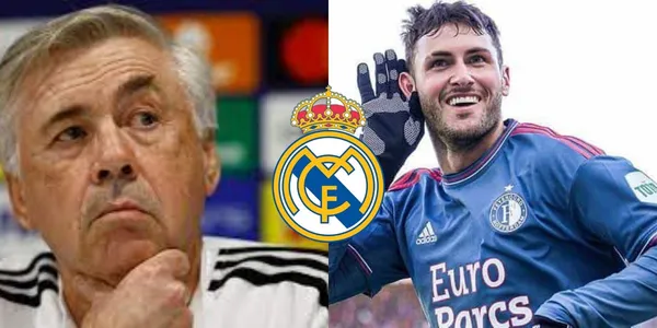 Santiago Giménez podría llegar al Real Madrid luego de que Ancelotti reaccionara de manera negativa ante la Directiva