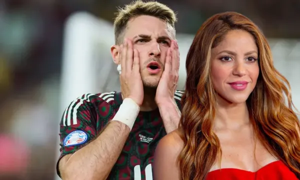 Santiago Giménez se lamenta al fallar una oportunidad de gol ante Venezuela (Fuente: Mexsports)