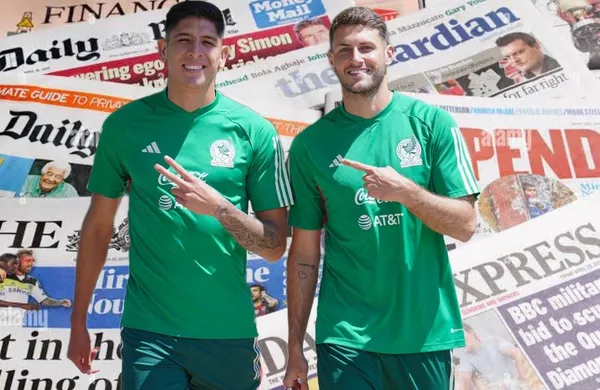 Santiago Giménez y Edson Álvarez son actualmente los máximos representantes del fútbol mexicano en Europa