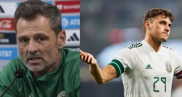 Santiago Giménez y el error que no aguantó, el primer error de Cocca que lo tiene complicado.