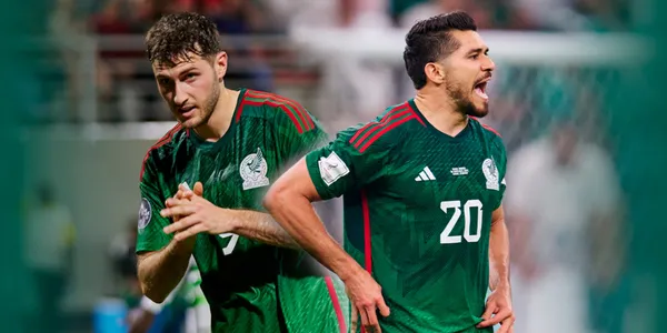 Santiago Giménez y Henry Martín (Fuente: MEXSPORT)