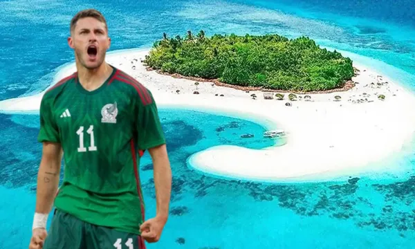 Santiago Giménez y tras él, una isla privada / El Futbolero