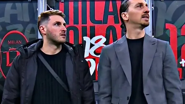 Santiago Giménez y Zlatan Ibrahimovic