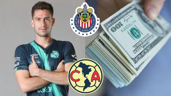 Santiago Ormeño fue parte del Club América, se fue gratis, ahora es verdugo de Chivas y este es su precio si quieren recuperarlo.