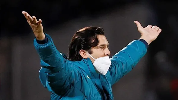 Santiago Solari dirigiendo (Foto: RPP)