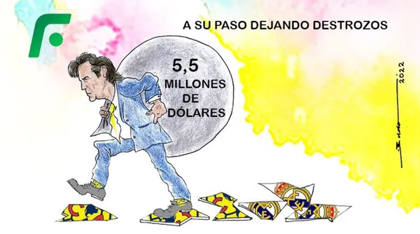 Santiago Solari se marchó del América tan solo llevándose dinero y lujos de Coapa, donde no dejó ni un solo título en sus vitrinas