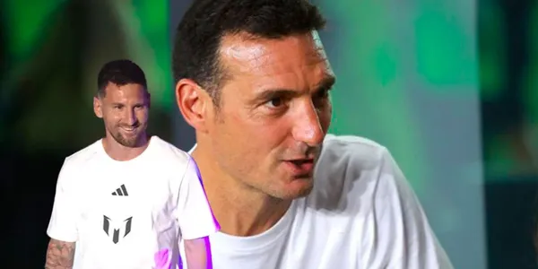 Scaloni reveló por qué Messi la rompe en cada partido del Inter de Miami.