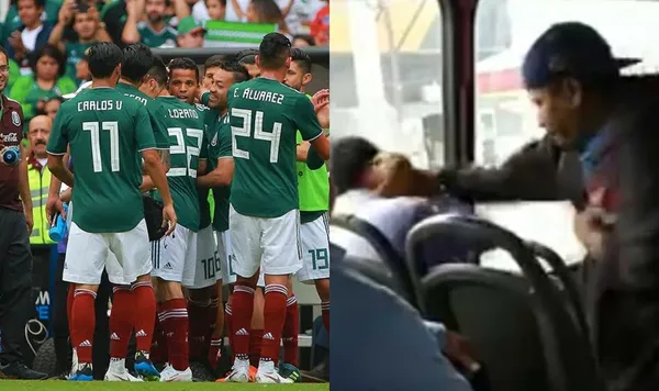 Se agarraron a golpes a minutos de jugar un cotejo de grande importancia para el seleccionado mexicano.