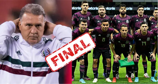 Se baja del combinado mexicano a tres meses del Mundial, no hay respaldo para Gerardo Martino y se va.