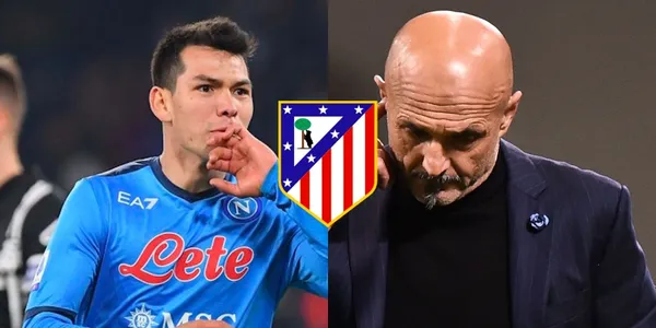 Se canso del trato del DT del Napoli, Lozano y al decisión que de firmar con el Atlético de Madrid