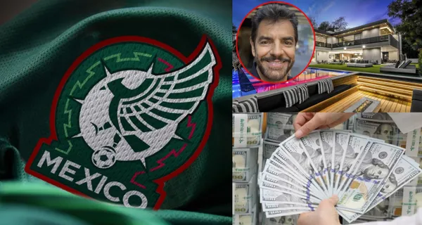 Se destapó el tema de una mansión de lujo de Eugenio Derbez en Estados Unidos, a un costo de 14 millones de dólares. Un jugador del Tri cuesta lo mismo.