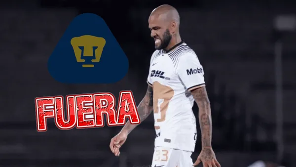Se le está acabando el encanto a Dani Alves en los Pumas