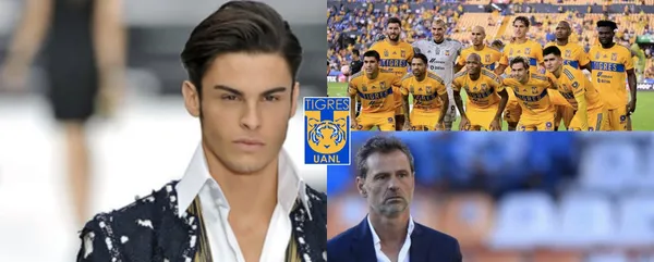 Se le vio más veces como modelo que en goles y saldría de Tigres a pedido de Diego Cocca.